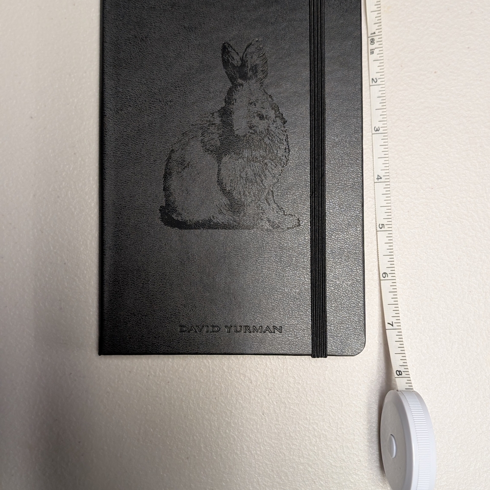 Moleskine Black Hardcover Lined Notebook From David Yurman - Picture 7 of 8